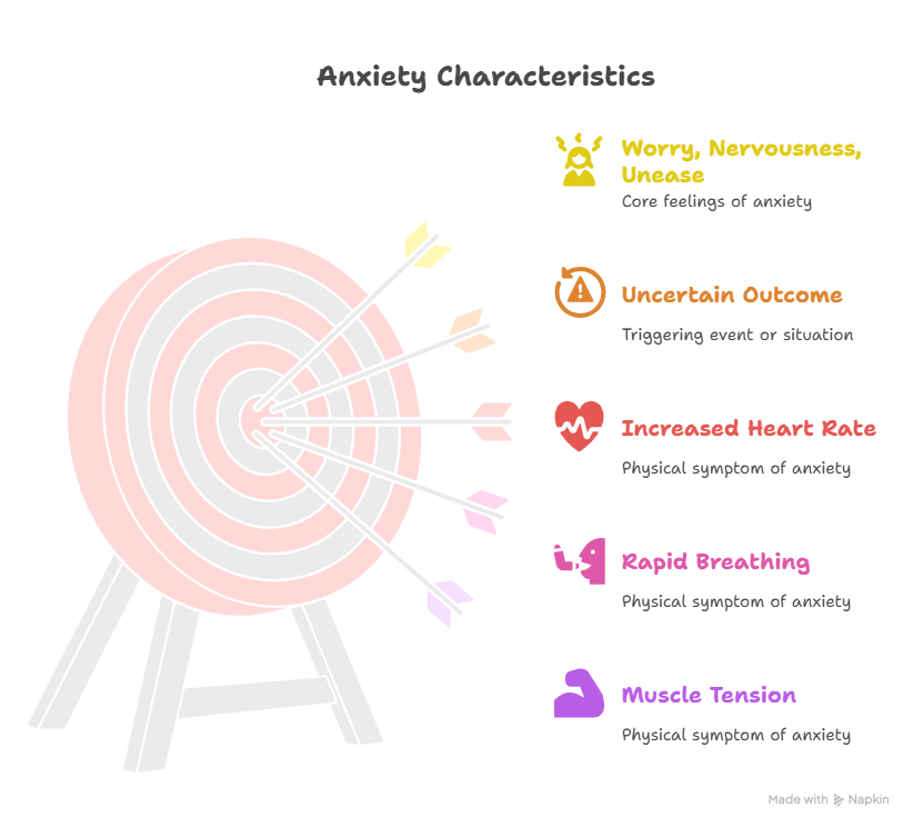 Structural Illustration of Anxiety Characteristics