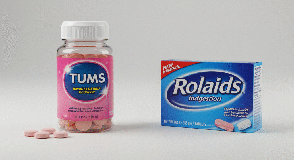 Tums and Rolaids for Indigestion