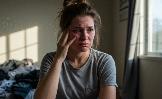 Woman Under Stress