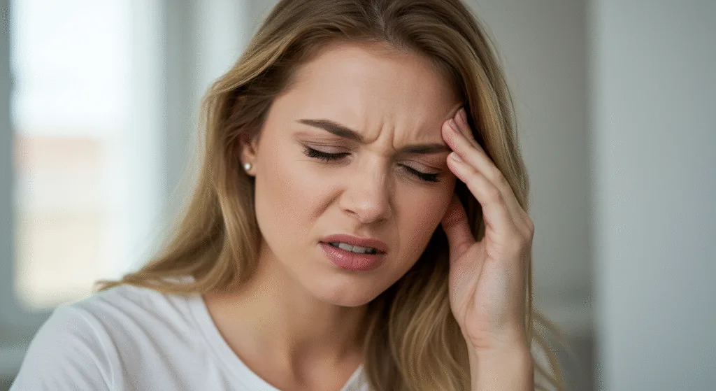 Woman With a Headache