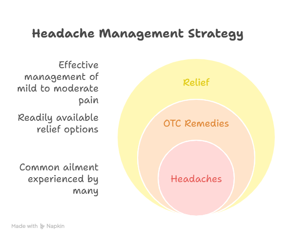 Illustration of Headache Management Strategies