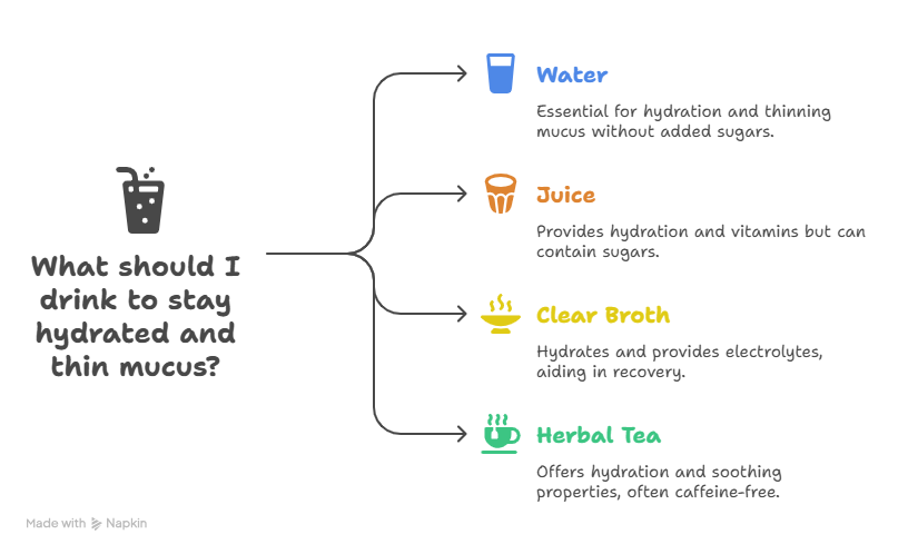 Structural Outline of What to Drink to Stay Hydrated for The Common Cold