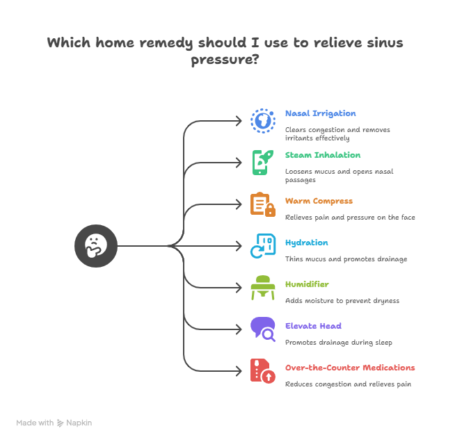 Graphic Guide to Relieving Sinus Pressure