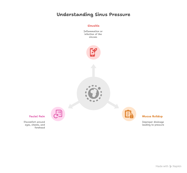 Infographic of Understanding Sinus Pressure